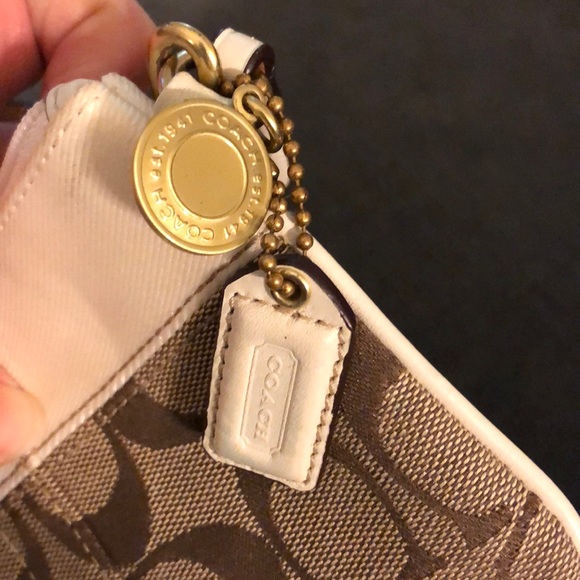 Coach Logo Wristlet - Picture 3 of 4